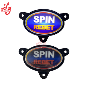 प्लास्टिक सामग्री baiy स्पिन रीबेट अंडाकार बटन वीडियो कुशल गेम मशीन के लिए मूल baiy गेम पुश बटन - Product Image 3