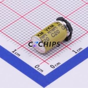 Condensador Electrolítico de Aluminio SMD VKMC1202V4R7MV, D6.3xL12mm 4.7uF 20% 350V 140mA-100kHz - Product Image 2