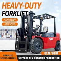 Schwerlast-Dieselstapler mit Verstärkten Karosserieteilen Direkt vom Hersteller für Hafen-Container-Materialhandhabung