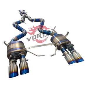 Escape Trasero Vortex Titanium para BMW M3 E90 E92 E93 S65 4.0L V8 2007–2013, Diseño Ligero Sin Ruido de Dron - Product Image 2