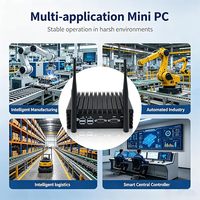 PC Mini Tanpa Kipas, Performa Luar Biasa dan Dukungan Sistem, LAN Ganda & COM Ganda, Antarmuka Ekspansi Luas