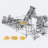 Nouvelle ligne de production entièrement automatique ANXU pour frites surgelées, légumes, fruits et bonbons, 30 pièces/mois, 380V