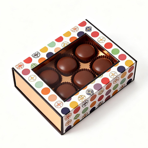 Caja de Papel para Empaque de Alimentos, Plegable, con Cierre Magnético, Ecológica, de Lujo, para Chocolate y <span class=keywords><strong>Sushi</strong></span>, Venta al Por Mayor - Product Image 1