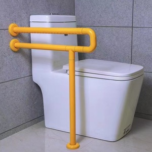 Barre d'appui WC en U Weifan, en plastique et acier inoxydable, antidérapante, pour la sécurité de la salle de bain - Product Image 3
