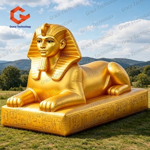 <span class=keywords><strong>Bouddha</strong></span> Pharaon <span class=keywords><strong>Gonflable</strong></span> Géant pour Décoration d'Événements d'Entrée de Temple – Pharaon Égyptien Ancien <span class=keywords><strong>Gonflable</strong></span> Doré du Bouddhisme - Product Image 6