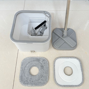 <span class=keywords><strong>Productos</strong></span> <span class=keywords><strong>de</strong></span> <span class=keywords><strong>limpieza</strong></span> para el hogar, cubo y escurridor cuadrado, mopa giratoria - Product Image 4