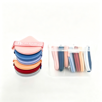 Nouvel Arrivage – Houppettes de Maquillage en Gros à Marque Privée – Houppettes Triangulaires Douces et Confortables pour Poudre et Cosmétiques Visage