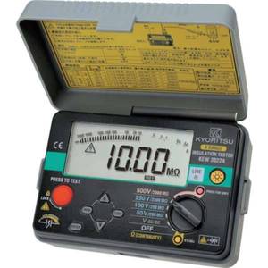 Testeur d'isolation Kyoritsu KEW3022A 500V avec écran LCD, test de continuité, fabriqué au Japon - Product Image 1