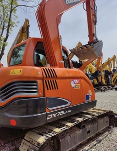 Second Hand DOOSAN DX75 MINI Excavator DX 75 Small Crawler for Sale - Product Image 2