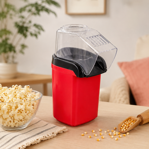 Máquina de <span class=keywords><strong>Palomitas</strong></span> de Maíz Automática con Aire Caliente, Sin Aceite, de Servicio Directo, con Tubería Transparente, Carcasa Compacta, para Cocinas Pequeñas - Product Image 1