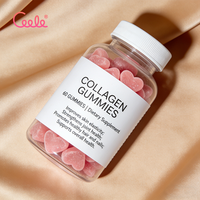 Collagène en gummies en marque privée en gros, multi-collagène avec biotine et acide hyaluronique, complément alimentaire végétalien pour les cheveux, la peau et les ongles