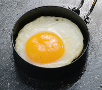 Moule à œufs Kingwise Creative en acier inoxydable écologique, revêtement antiadhésif épaissi, compatible lave-vaisselle et four