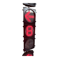 Offre Spéciale 300mm LED feu de signalisation nouveau contrôle de la sécurité routière avec compte à rebours alimenté par secteur 12V Smart Baton livraison rapide