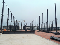 Nave Industrial Prefabricada de Acero, Expandible, Resistente a la Intemperie, para Taller o Fabricación