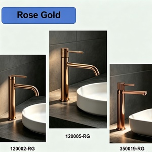 Factory Supply High Quality Frestanding <b>Rose</b> Gold 3 <b>Way</b> Kitchen 120002-RG 120002-RG - Product Image 5