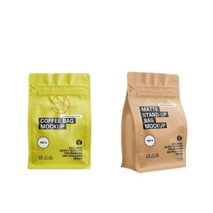 Sac refermable à huit côtés, design personnalisé, étanche, pour aliments secs, bonbons, biscuits, noix. - Product Image 6