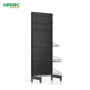 Étagère d'affichage noire durable Highbright pour supermarchés et magasins de détail - Product Image 4