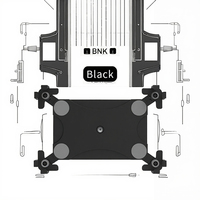 Support de tablette métallique antivol réglable compatible iPad pour système de point de vente (PDV) pour supermarché, centre commercial, machine de point de vente à écran tactile IDock
