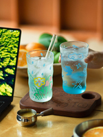 Nieuwe Aanwinst Grote Capaciteit Vogelvormige Glazen Waterbeker Creatief Elegant Hoge Borosilicaat Drinkbeker