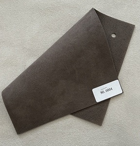 Recycled Cow Suede <b>Leather</b> Eco-Friendly Abrasion-Resistant Customizable Thickness 2.4mm Footwear Handbags Car Upholstery - Product Image 2