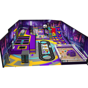 Qiaoqiao <span class=keywords><strong>Parque</strong></span> de Trampolines Temático de 600 m² con Diseño Personalizado y Alto Retorno de la Inversión, Centro de Juegos para Niños, Equipo de Juegos Interior para Niños - Product Image 1