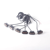 Feux de calandre pour véhicules tout-terrain, pick-up, installation universelle sans dommages, installation par clip, lampe LED à commande sans fil