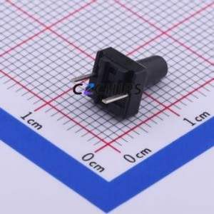 TSA064G100-250 Tactile Switch Through hole Component (THT) Switch Single Pole Single Throw Round Button 2.5N Through Hole - Product Image 2