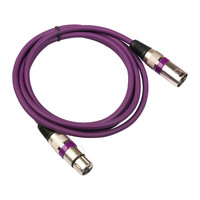 En stock usine 0.5M-30M Microphone coloré XLR 3 broches mâle à femelle câble audio console XLR câble audio