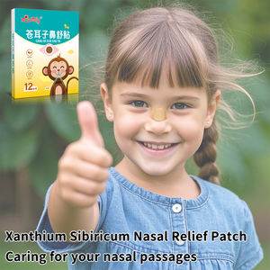 Cuidado DE LA SALUD Respirar tiras de congestión de la nariz derecha Servicio OEM Transpirable Xanthium Sibiricum Parche nasal Airplus Duerme mejor - Product Image 2