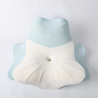 Oreiller en mousse à mémoire de forme avec positionneur fonctionnel pour utilisation en avion, design imperméable et ergonomique pour un sommeil confortable