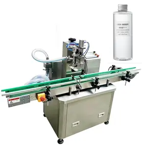 Linha de produção automática de embalagem para máquinas de enchimento de cosméticos líquidos creme-loção -