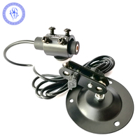 Module laser vert DC 5V 520nm 5mw, point focal réglable avec adaptateur et support