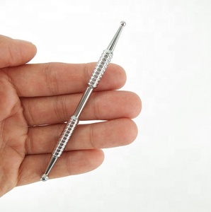 Sonda de oreja de acupuntura Dual, masajeador de reflexología facial, herramienta de masaje facial, <span class=keywords><strong>detector</strong></span> de puntos de acupuntura - Product Image 2