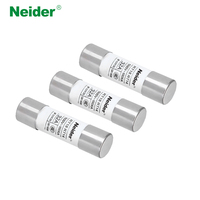 Offre Spéciale – Composants de Fusible Plastique Bipolaire 500V 32A 100KA (Capacité de Coupure) 10x38mm pour Armoires de Distribution – Démarrage à Froid
