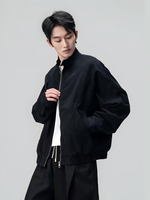 Blouson Bomber Classique Streetwear 2026 en Gros, Imperméable, Coupe-Vent, Fermeture Éclair, Logo Avant, Manteau de Pilote pour Hommes, Broderie ODM