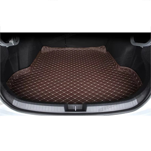 Tappetino per bagagliaio in pelle tappetino per bagagliaio cuscino per bagagliaio posteriore per volkswagen sagitar 2006 2007 2008 2009 2010 2011 <span class=keywords><strong>jetta</strong></span> <span class=keywords><strong>mk5</strong></span> sport - Product Image 3