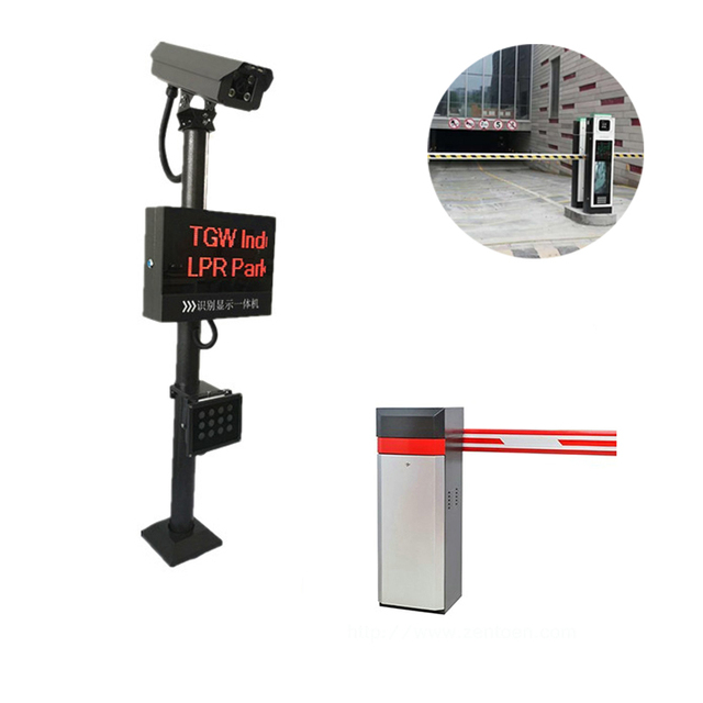 Automatic and Safe License Plate Recognition Traffic Camera for Parking Lot Parking Equipment