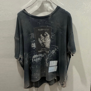 Camisetas de Algodón 100% con Lavado Ácido Vintage Personalizadas de Fábrica Huili para Hombre, Camiseta de Manga Corta con Estampado Gráfico Personalizado y Corte Holgado - Product Image 1