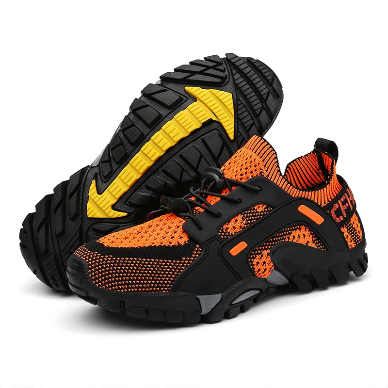 outdoor running middle-east hot-sale shoes for men shoes Breathable Mesh Mountain Anti slip Water Hiking Climbing Sport Shoes