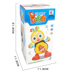 Shake Sing Dance avec le dessin animé Bee Electric Light Music Stall Jouets en plastique en gros - Product Image 5