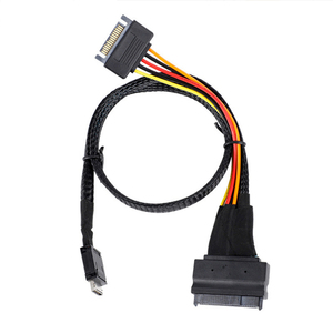 PCIE für Oculink SFF 8611 4I bis U.2 SAS SFF 8639 Hoch geschwindigkeit kabel mit SATA 15P Power Server-Kabel - Product Image 2