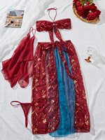 Hanfu sexy pour femmes en dentelle écologique 100% polyester ajouré ODM