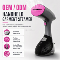 Défroisseur Vapeur Portable Puissant Personnalisable OEM, Compatible Toutes Couleurs, Éliminateur de Plis Sûr pour Tissus Multiples, Idéal pour Usage Domestique et Hôtelier