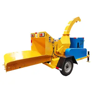 Ex factory price hydraulic chipper wood chipper tractor wood shredder