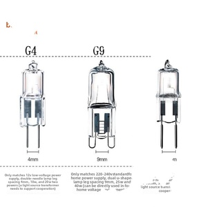 Đối với đèn halogen <span class=keywords><strong>Osram</strong></span> Original 64225 6V10W, bóng đèn 64250 6V20W dùng cho kính hiển vi phẫu thuật, không bóng, chất liệu thủy tinh - Product Image 2