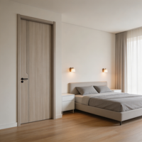 Portes intérieures en bois sur mesure, porte d'entrée pour projet de maison, hôtel, villa, bâtiment, porte intérieure en bois