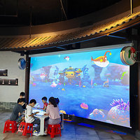 AR Magic Painting Dibujo Escáner Proyección de pared Proyección interactiva Juegos de pared Juegos interactivos de interior para niños Parque infantil