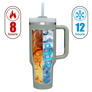 Biểu tượng tùy chỉnh 40 oz cốc cốc thăng hoa cách điện Tumblers 40 oz cốc cà phê thép không gỉ chân không du lịch Mug với xử lý - Product Image 3