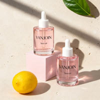 Flacon compte-gouttes en verre rose teinté sur mesure de qualité supérieure 60/80 ml, épais et lourd, pour huile essentielle, huile capillaire, stockage de cosmétiques