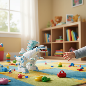 Robot Dragón de 30 cm con Luces y Sonidos para Niños de 3+ Años - Product Image 1